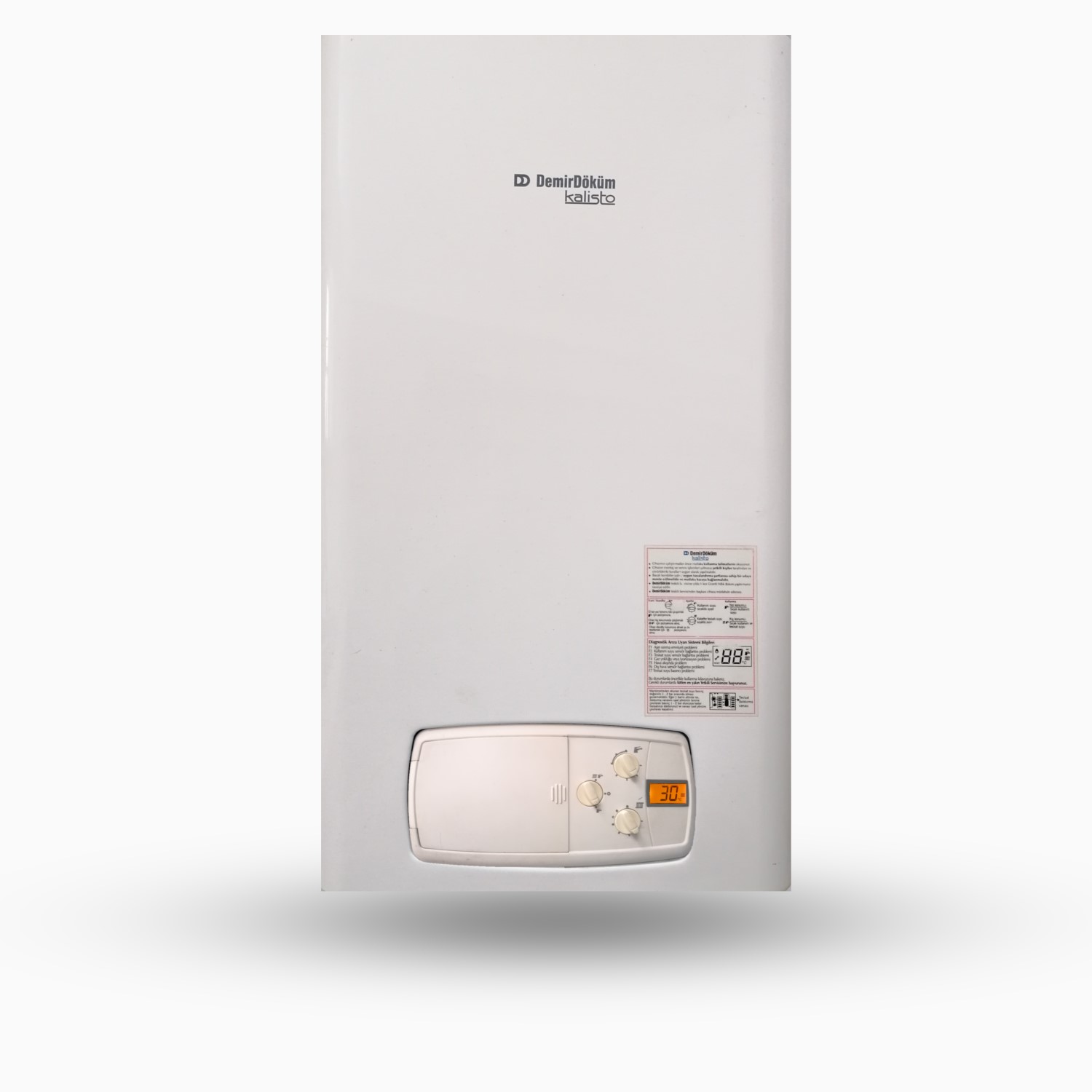 Demirdöküm Kalisto 30 kW Hermetik Kombi katalog görseli
