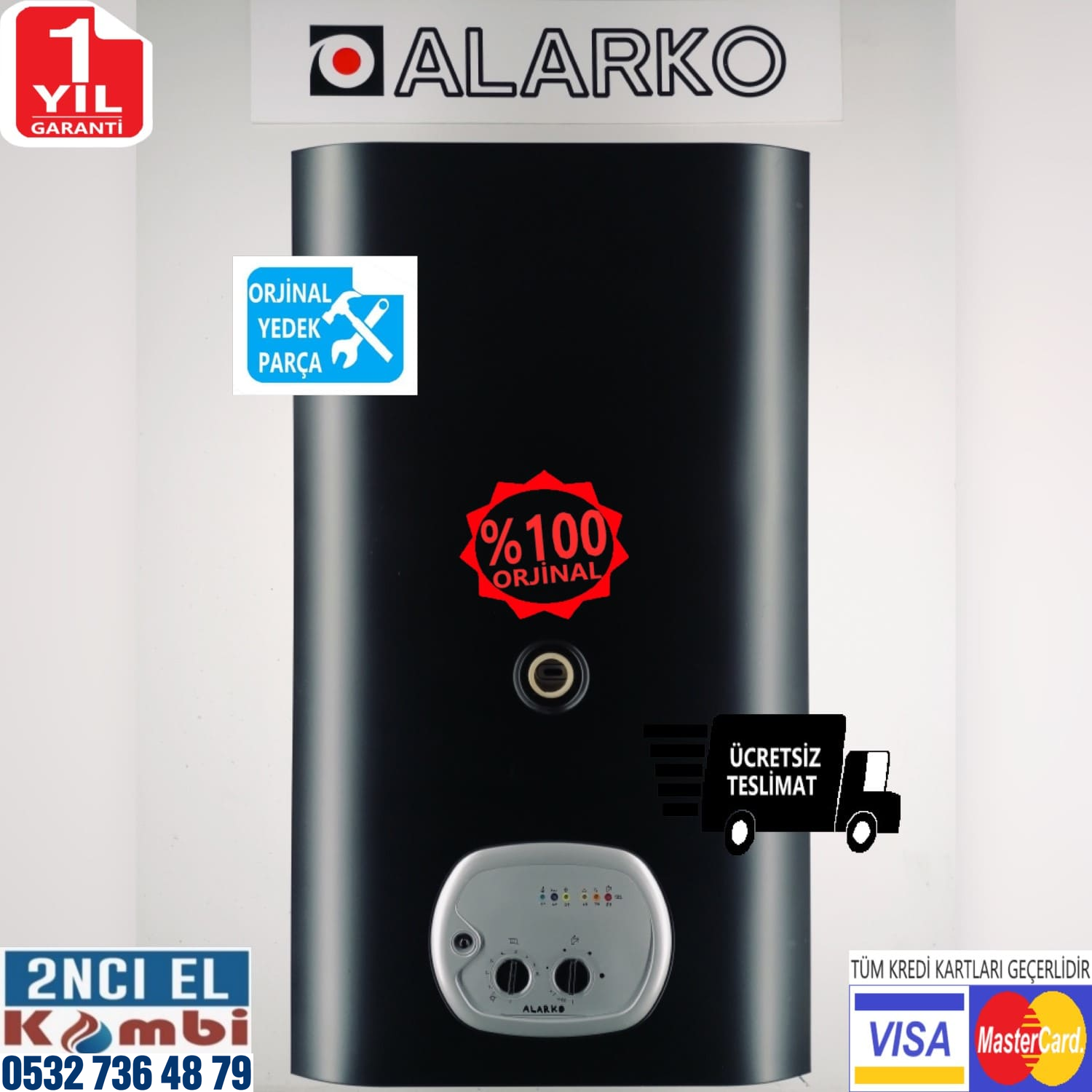 Kombi Alarko Minea 24 kW Hermetik katalog görseli
