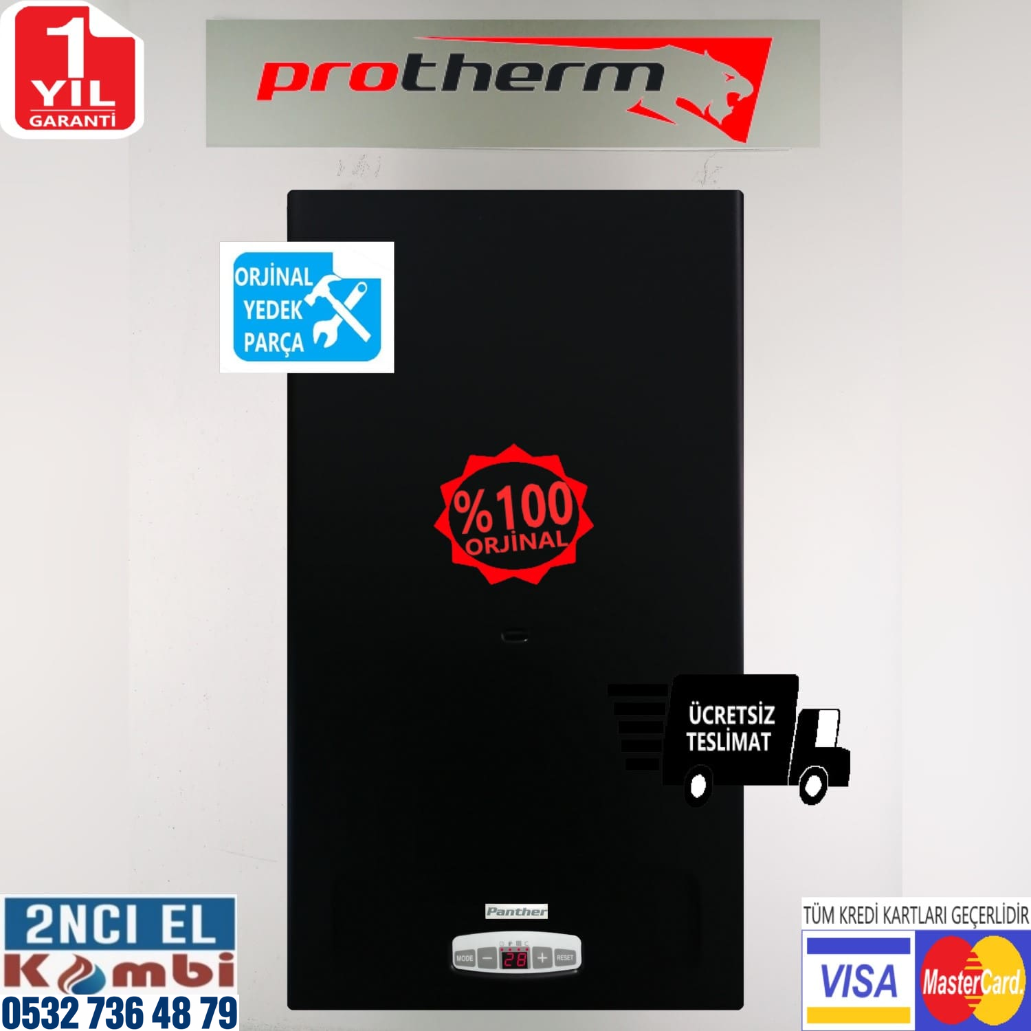 kombi Protherm Panther 24 kW katalog görseli