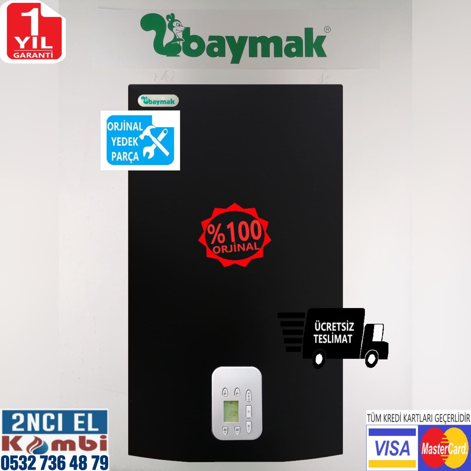 hermetik kombi Baymak Lambert 310/310T 33 kW katalog görseli