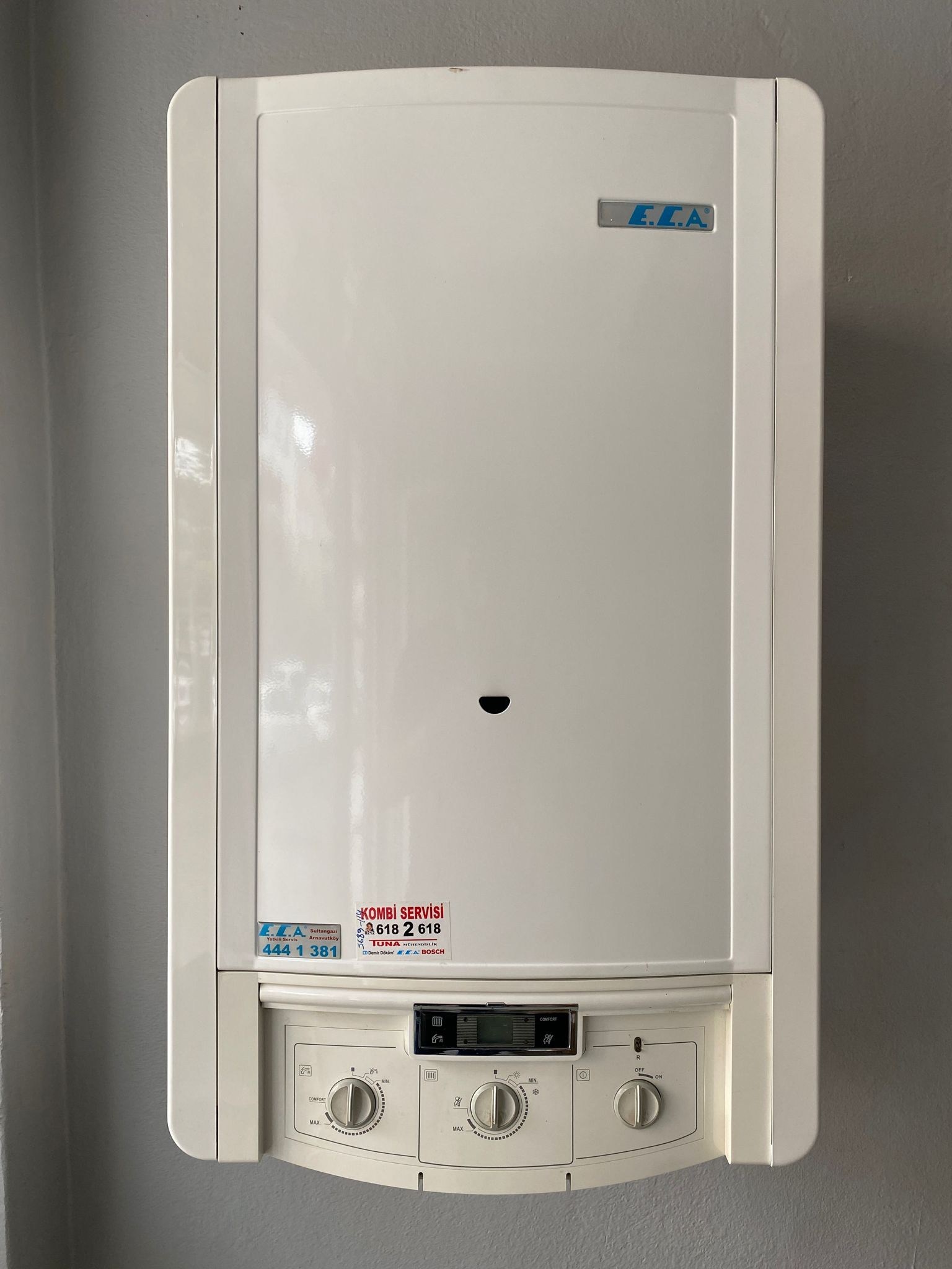 Eca Confeo Plas 24 Kw Hermetik Kombi Diğital Ekran katalog görseli